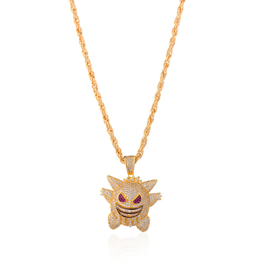 COLLANA GENGAR CON CIONDOLO F10 ROMA