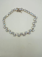 COLLIER E BRACCIALE MILEDY ARGENTO 925%