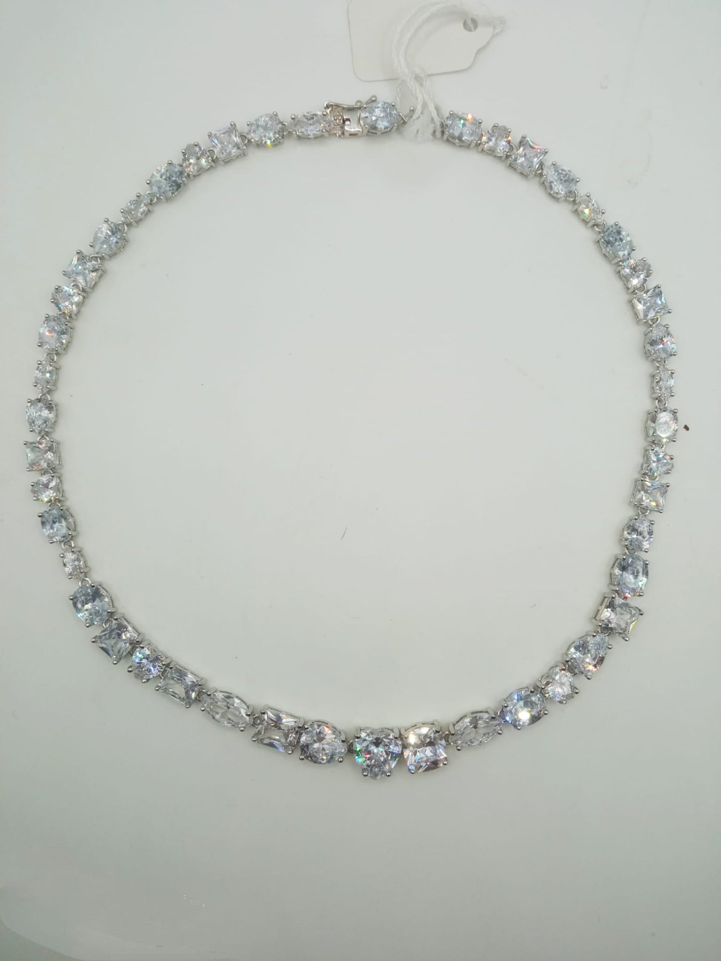 COLLIER E BRACCIALE MILEDY ARGENTO 925%